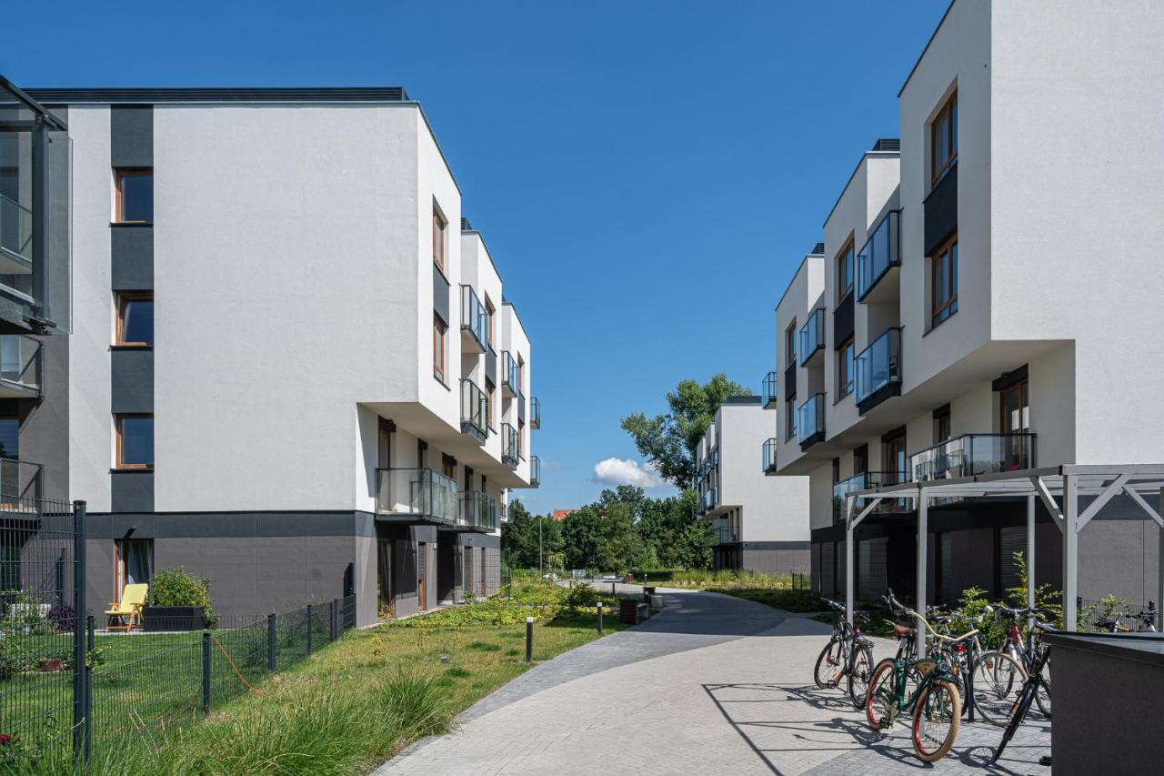Rentplanet - Apartamenty Na Grobli ヴロツワフ エクステリア 写真